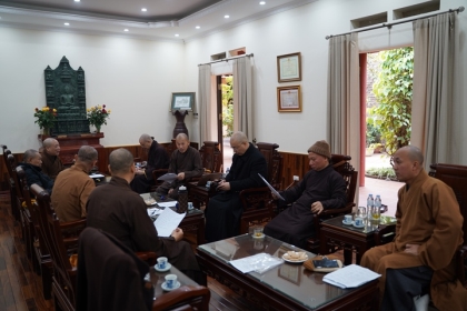 Ban Hoằng pháp Trung ương họp triển khai thông tư 06 và định hướng cơ cấu nhân sự nhiệm kỳ IX